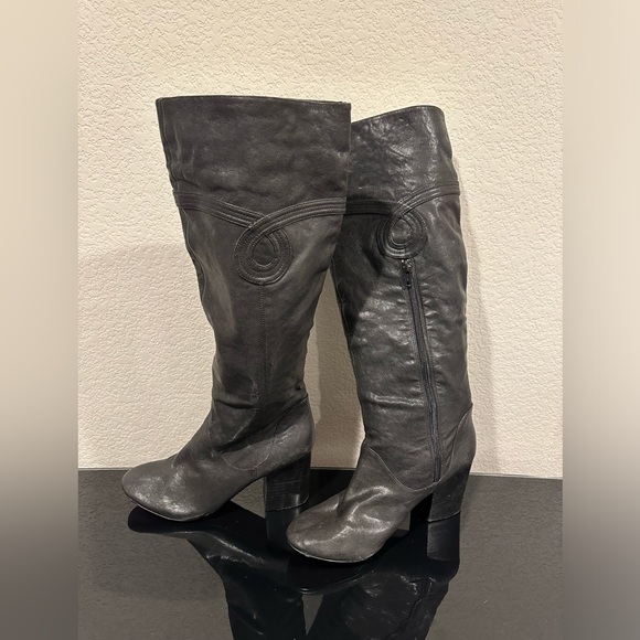 Poetic License London Leather Tall Boots - Picture 1 of 6
